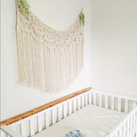 Macrame Wall Hang Bohemian Decor - Picture 2 of 12